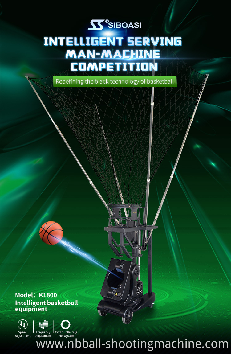 Top sale good quality Basketball playing machine